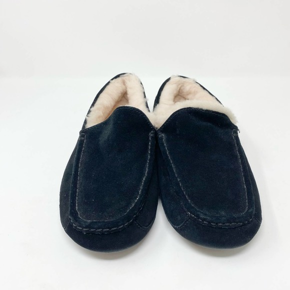 UGG Black Ascot Suede Slippers Men’s Size 9 EUC main image 4